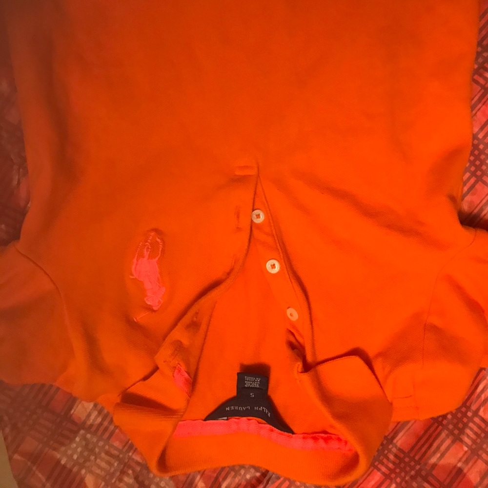 Polo long sleeve shirt for a girl
